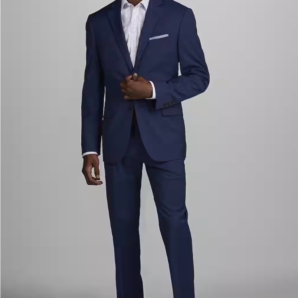 Men's Navy Suit (pant&jacket included)